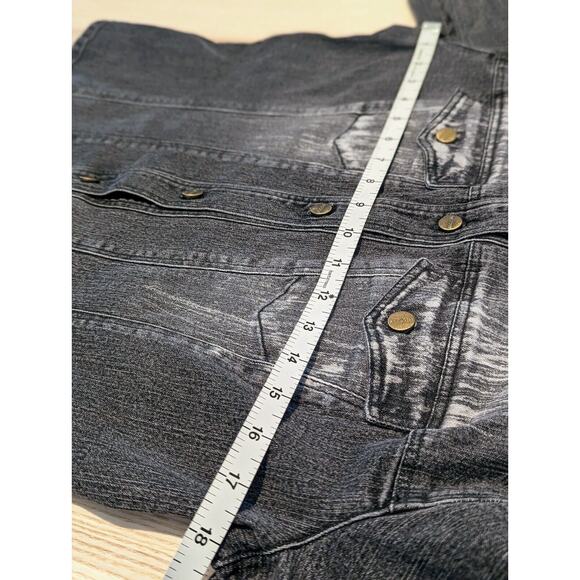 Iceberg History × Peanuts Denim Jean Jacket S/M Snoopy 90s Street Grunge Italy - Picture 12 of 16